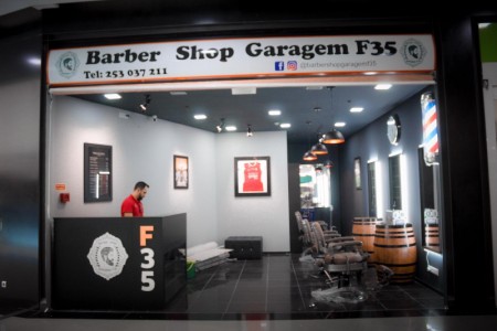 Barber Shop Garagem F35  Cabelo Masculino Degradê 2021